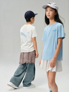 PUMA | Sweat-Wicking Cool Feeling Simple Round-Neck T-Shirt