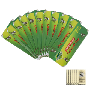 10-80Pcs Cockroach House Bait Trap Strong Sticky Vermin Catcher Killer Non-toxic Effective Control Indoor Home Kitchen