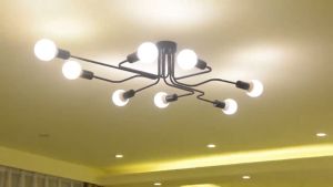 Invoice contact customer service Nordic chandelier Simple modern living room ceiling industrial style personalized restaurant light