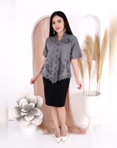 Atasan Kebaya Encim Modern Lengan Pendek