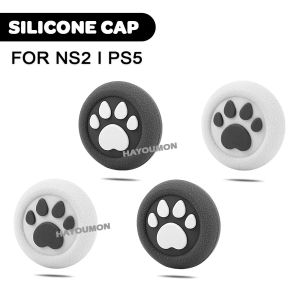 4PCS/Set Silicone Soft Thumb Grips Joystick Caps for NS2 Switch 2 Joycons Controller Analog Stick Cover Gaming Accessories