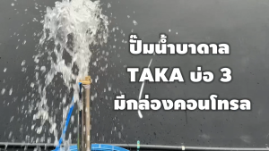 ปั๊มน้ำบาดาล TAKA กล่องคอนโทรล CCB ขนาด 0.5 แรง 1 แรง 1.5 แรง บ่อ 3 นิ้ว สายไฟยาว 35เมตร สเปคแท้ ประกัน 6 เดือน
