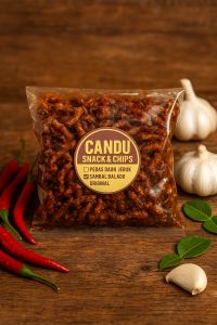 MAKARONI SPIRAL CIKRUH INSTAN  PEDAS EXTRA daun jeruk / makaroni bantet VIRAL 100 grm by candu snack&chips