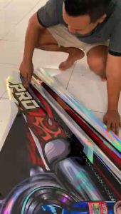 PK 06 - STIKER DECAL MOBIL GRANMAX PICKUP TRITON L300 STRADA DMAX FUTURA HILUX GRATIS CUSTOM NAMA