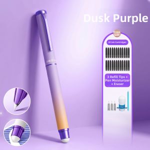 HERO | Thermal Erasable Fountain Pen for Students 3-6 Grades Replaceable Ink