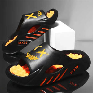 Mens Slippers EVA Non-slip Slides Fashion Home Slippers Comfortable Mens Slides Casual Sandals Outdoor Indoor Shoes Big Size