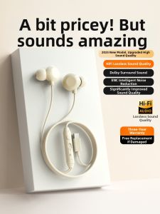 ERYE | High-Quality Noise-Canceling Wired In-Ear Headphones Type-C