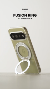 RINGKE® FUSION RING 360˚ Kickstand Google Pixel 11 PixelSnap/ MagSafe Minimalist Crystal Clear Bright & Clarity Shockpro
