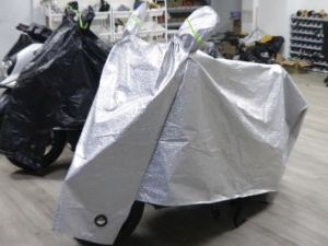 （M-2XL）3-Layer Motorcycle Cover Windproof Waterproof And Sun-Proof Universal For All Seasons With Keyhol