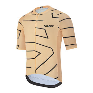 RAUDAX New Mens Cycling Jersey Summer Short Sleeve Breathable Bicycle Racing Shirt Quick-Dry Sportswear Road Bike Clothes