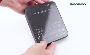 juan juan | 2kg 0.1g Smart Drip Coffee Scale Digital Display Coffee Scale Timer Household Kitchen Drip Scales Weighing Balance with Timer