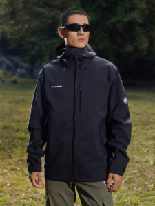 Windproof Waterproof Durable 3-Layer Hardshell Jacket Men