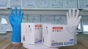 1 Box 100pcs Disposable Gloves TPE Glove Examination Powder Free Transparent Food Cleaning Kitchen Work