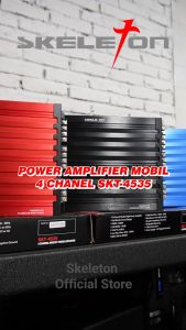 POWER AMPLIFIER MOBIL 4 CHANEL SKELETON 4535