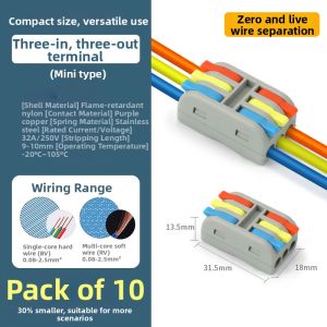 kuicc | Quick Connect Wiring Terminal 2-pin Connector