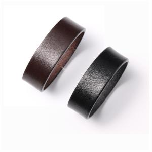 YUYOU | Genuine Leather Mens Belt Tail Fixing Ring Adjustable Buckle Connector
