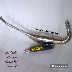Knalpot Ninja 2tax 150 R RR ToshTec Silincir Carbon Stainles