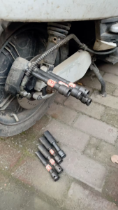 Mata Kunci Shock Extra Panjang 130mm Impact 1/2" Pas Sok Socket 8mm/10mm/12mm/14mm Kualitas Bagus.