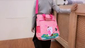 Ready Stock Kids Tuition Bag Bag Sekolah Student Tuition Bag Tuisyen School Bag Ladies Canvas Bag Tote Bag Multifunction Canvas Bag Tuition Bag Tuisyen Beg Kanvas