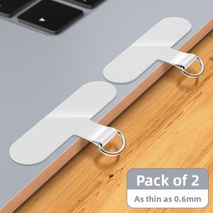 YINGYUE | Ultra-thin Durable Transparent Secure Pad for Phone Straps Non-scratch Anti-lost Clip