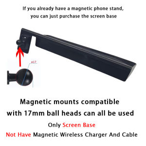 For BMW X7 X5 X6 Series 3 4 I3 I4 IX 2023 2024 2025 Wireless Charger 15W Magnetic Stand Phone Holder Mount Trim Car Accessories