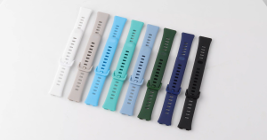 Rubber Strap for Huawei Band 10 9 8 Strap Soft Breathable Sport Silicone Adjustable Replacement Bracelet Belt Band Wristband Watchband Accessories Tali Jam Tangan Smartwatch for Huawei Band 10 9 8 NFC