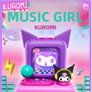 Kawaii Sanrio Kuromi Loa Bluetooth Anime Hình Búp Bê Đồ Trang Trí Cho Bé Gái Máy Chơi Game Đồ Chơi Quà Tặng Với Thiết Bị Điện Kỹ Thuật Số