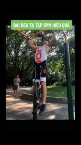 Móc Tạ Tập Xà Đơn Xà Kép Squat Đai Đeo Tạ Dip Belt Tập Gym Thể Thao Có Xích