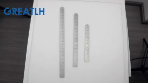 GREATLH Orthopedic Caliper X-ray Measuring Ruler Stainless Steel Orthopedic Surgery Instrument