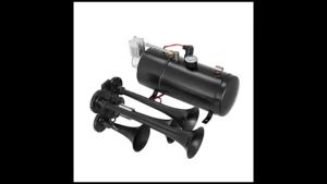 Air Compressor Universal Durable 12V 125 PSI Car Air Horn Compressor Tank Pump For Train Auto Car Truck Boat