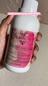 FAMEUX WHITENING BODY CREAM BLEACHING PEMUTIH BADAN PERMANEN 250ML