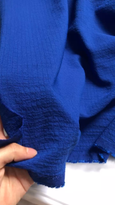 Vải Đũi Xốp Màu Xanh Trơn Khổ 1m5 - Chất Mềm Mại Rũ Dịu Đàn Hồi Nhẹ 2 Chiều - May Áo Kiểu Váy Đầm