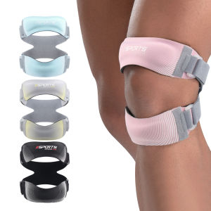 1PCS Patella Knee Brace Pro for Meniscus TearAdjustable Orthopedic Compression Patellar Tendon Support Strap with Patella Pads