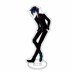 Bandai | 16CM Shugo Chara Anime Acrylic Đứng Hinamori Amu Tsukiyomi Ikuto Hotori Tadase Utau Cos Hình Đồ Trang Trí Sưu Tập Quà Tặng