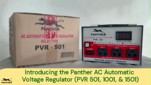 Panther PVR 1501 AVR: A 1500-Watt Built-In Transformer Voltage Regulator