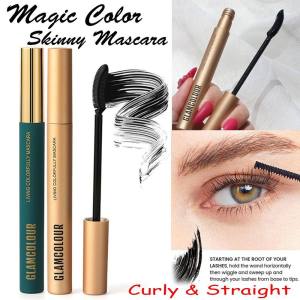 Magic Color Skinny Mascara Glamcolours Classic Mascara Waterproof Makeup Long Thick Curly Eyelashes Curl Eyelash Extension