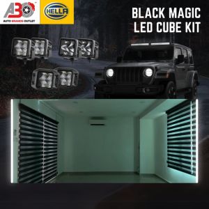 HELLA Black Magic Led Cubes Kit (2.7" & 3.2")