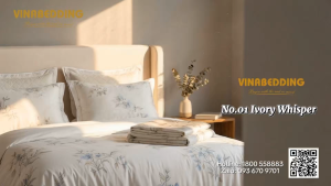 BỘ CHĂN DRAP LỤA LẠNH CAO CẤP NO.01 IVORY WHISPER 4 MÓN