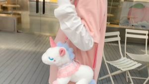 Tas Boneka | Unicorn | Tas Karakter | Tas Selempang | Tas Wanita | Tas Anak | Tas Korea | COD