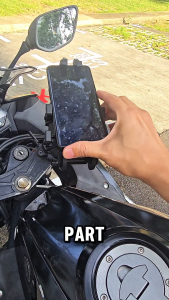 T2P Motorcycle Phone Holder Octopus Grip 8 Claws Bike Phone Holder 360° Rotation Vibration Damping