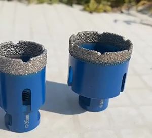 8Pcs M14 Threaded Diamond Tile Drill Bit Set Hole Saw for Tile Marble Drilling 6-68mm Size Suitable for Various Drilling Needs
