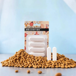 Pet Food Storage Bucket with Silica Gel Desiccant