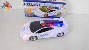 Mainan Anak Mobil Polisi Ada Lampu Warna Warni dan Suara Sedan Sport Car BO