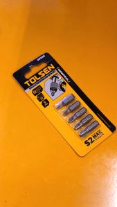 Tolsen Industrial 5pcs Phillips Screwdriver Bits Set (PH0/1/2/3x25mm) 20286
