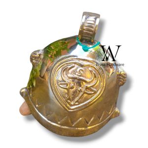 Bel Lonceng Klontong Sapi Kuningan Antik No 5 Warna Kuning 1 Pcs