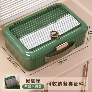 กระเป๋าเก็บเอกสารบ้านสําหรับไฟล์และการ์ดที่สําคัญ เหมาะสําหรับการจัดระเบียบกระดาษในบ้าน