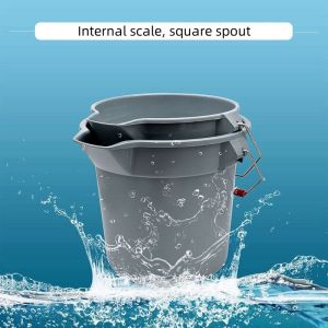 Rubbermaid Pail (10qtz) taylor pail bucket 10L portable timba cleaning tools for home