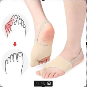 1Pair Toe Separator Bunion Corrector Toe Brace Orthopedic Hallux Valgus Relief Bone Thumb Adjuster Correction For Men And Women