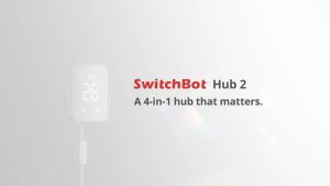[THƯƠNG HIỆU MỸ] SwitchBot Hub 2 - Điều khiển trung tâm SwitchBot Tích hợp 4 in 1 cảm biến ảnh sáng nhiệt độ và độ ẩm điều khiển HomeKit qua Matter - BẢO HÀNH 1 NĂM