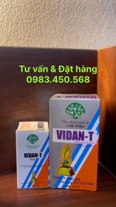 Chai VIDAN-T VIDANT hay LINSPEC 20ml và 100ml của Cty Năm Thái sản phẩm nổi tiếng tin dùng của nhà chăn nuôi.